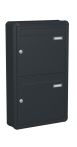 Knobloch Briefkastenanlage AP20-220A, Farbe: RAL 7016 Anthrazitgrau glatt matt