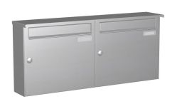 Knobloch Briefkastenanlage AP20-244B-E, Farbe: Edelstahl