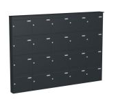 Knobloch Briefkastenanlage AP200-244, Farbe: RAL 7016 Anthrazitgrau glatt matt