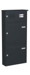 Knobloch Briefkastenanlage AP21-244, Farbe: RAL 7016 Anthrazitgrau glatt matt