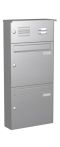 Knobloch Briefkastenanlage AP21-244-E, Farbe: Edelstahl