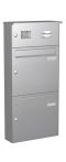 Knobloch Briefkastenanlage AP22-244-E, Farbe: Edelstahl