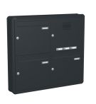 Knobloch Briefkastenanlage AP31-220, Farbe: RAL 7016 Anthrazitgrau glatt matt