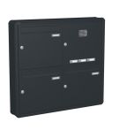 Knobloch Briefkastenanlage AP32-220, Farbe: RAL 7016 Anthrazitgrau glatt matt