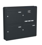 Knobloch Briefkastenanlage AP33-220, Farbe: RAL 7016 Anthrazitgrau glatt matt
