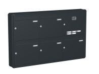Knobloch Briefkastenanlage AP52-220, Farbe: RAL 7016 Anthrazitgrau glatt matt