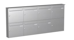 Knobloch Briefkastenanlage AP70-244-E, Farbe: Edelstahl