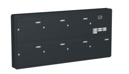 Knobloch Briefkastenanlage AP72-220, Farbe: RAL 7016 Anthrazitgrau glatt matt