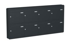Knobloch Briefkastenanlage AP80-220, Farbe: RAL 7016 Anthrazitgrau glatt matt