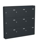 Knobloch Briefkastenanlage AP90-220, Farbe: RAL 7016 Anthrazitgrau glatt matt