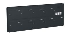 Knobloch Briefkastenanlage AP91-220, Farbe: RAL 7016 Anthrazitgrau glatt matt
