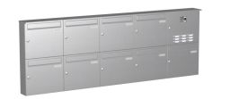 Knobloch Briefkastenanlage AP93-244-E, Farbe: Edelstahl