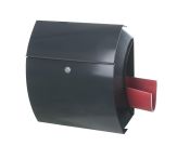 Knobloch Briefkasten SANTA FE, VA, Wandmontage, halbrund, inkl. Zeitungsfach