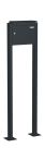 Knobloch Briefkastenanlage FS10-244-P, Farbe: RAL 7016 Anthrazitgrau glatt matt