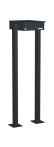 Knobloch Briefkastenanlage FS10-244H-P, Farbe: RAL 7016 Anthrazitgrau glatt matt