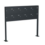 Knobloch Briefkastenanlage FS100-200-P, Farbe: RAL 7016 Anthrazitgrau glatt matt