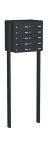 Knobloch Briefkastenanlage FS100-220, Farbe: RAL 7016 Anthrazitgrau glatt matt