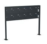 Knobloch Briefkastenanlage FS102-200-P, Farbe: RAL 7016 Anthrazitgrau glatt matt