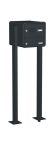 Knobloch Briefkastenanlage FS11-220-P, Farbe: RAL 7016 Anthrazitgrau glatt matt