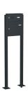 Knobloch Briefkastenanlage FS11-244-P, Farbe: RAL 7016 Anthrazitgrau glatt matt