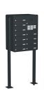 Knobloch Briefkastenanlage FS111-220-P, Farbe: RAL 7016 Anthrazitgrau glatt matt