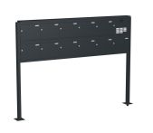 Knobloch Briefkastenanlage FS111-244-P, Farbe: RAL 7016 Anthrazitgrau glatt matt