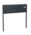Knobloch Briefkastenanlage FS112-244, Farbe: RAL 7016 Anthrazitgrau glatt matt