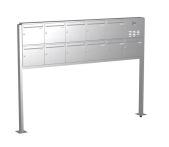 Knobloch Briefkastenanlage FS113-244-P-E, Farbe: Edelstahl