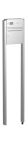 Knobloch Briefkastenanlage FS12-244-E, Farbe: Edelstahl