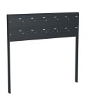 Knobloch Briefkastenanlage FS120-200, Farbe: RAL 7016 Anthrazitgrau glatt matt