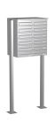 Knobloch Briefkastenanlage FS120-244H-P-E, Farbe: Edelstahl