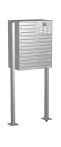 Knobloch Briefkastenanlage FS122-244H-P-E, Farbe: Edelstahl