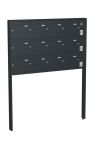 Knobloch Briefkastenanlage FS123-200, Farbe: RAL 7016 Anthrazitgrau glatt matt
