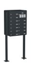Knobloch Briefkastenanlage FS123-220-P, Farbe: RAL 7016 Anthrazitgrau glatt matt