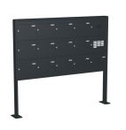 Knobloch Briefkastenanlage FS131-200-P, Farbe: RAL 7016 Anthrazitgrau glatt matt