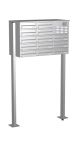Knobloch Briefkastenanlage FS132-244H-P-E, Farbe: Edelstahl