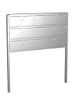 Knobloch Briefkastenanlage FS140-244-E, Farbe: Edelstahl