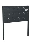 Knobloch Briefkastenanlage FS141-200, Farbe: RAL 7016 Anthrazitgrau glatt matt
