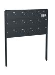 Knobloch Briefkastenanlage FS142-244, Farbe: RAL 7016 Anthrazitgrau glatt matt