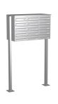 Knobloch Briefkastenanlage FS150-244H-P-E, Farbe: Edelstahl