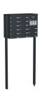 Knobloch Briefkastenanlage FS152-244H, Farbe: RAL 7016 Anthrazitgrau glatt matt