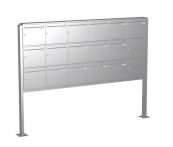 Knobloch Briefkastenanlage FS160-244-P-E, Farbe: Edelstahl