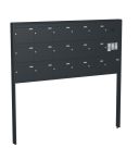 Knobloch Briefkastenanlage FS161-200, Farbe: RAL 7016 Anthrazitgrau glatt matt