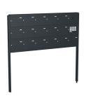 Knobloch Briefkastenanlage FS161-244, Farbe: RAL 7016 Anthrazitgrau glatt matt