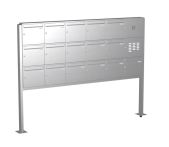 Knobloch Briefkastenanlage FS162-244-P-E, Farbe: Edelstahl