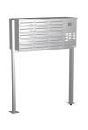Knobloch Briefkastenanlage FS162-244H-P-E, Farbe: Edelstahl