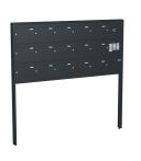 Knobloch Briefkastenanlage FS163-200, Farbe: RAL 7016 Anthrazitgrau glatt matt