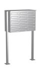 Knobloch Briefkastenanlage FS170-244H-P-E, Farbe: Edelstahl