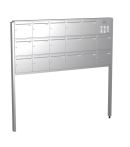 Knobloch Briefkastenanlage FS171-244-E, Farbe: Edelstahl