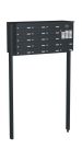 Knobloch Briefkastenanlage FS172-244H, Farbe: RAL 7016 Anthrazitgrau glatt matt